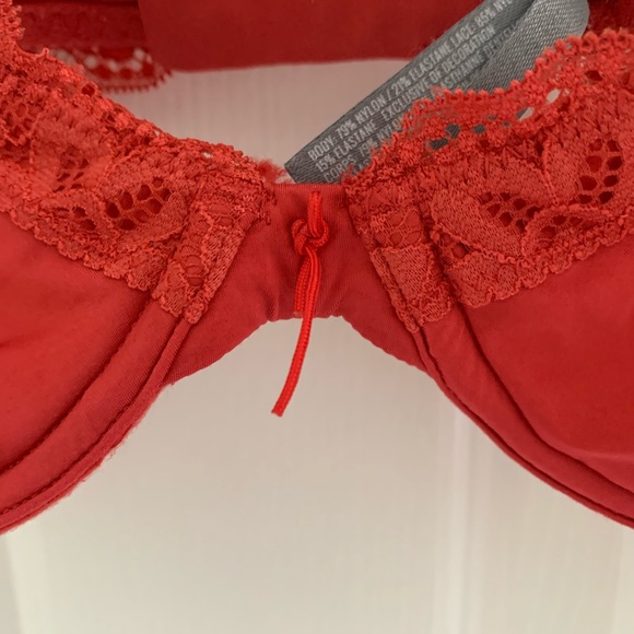 🔴SOLD ON DEPOP | 🌿2/$15 | AERIE - RED BRALETTE - Picture 4 of 4